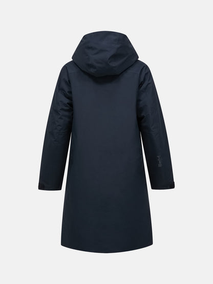 W Treeline Ins Parka-BLACK