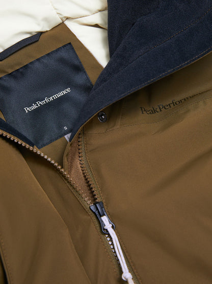 W Treeline Ins Parka-Meadow Moss
