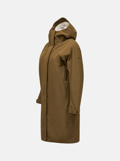 W Treeline Ins Parka-Meadow Moss