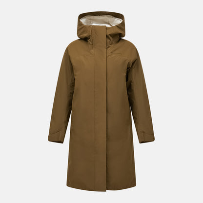 W Treeline Ins Parka-Meadow Moss