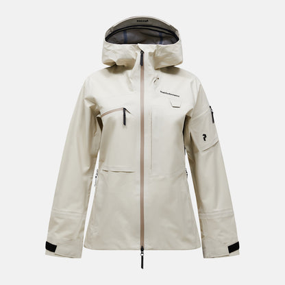 W Alpine Gore-Tex 3L Jack-SAND FOG