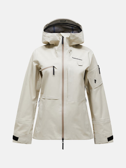 W Alpine Gore-Tex 3L Jack-SAND FOG