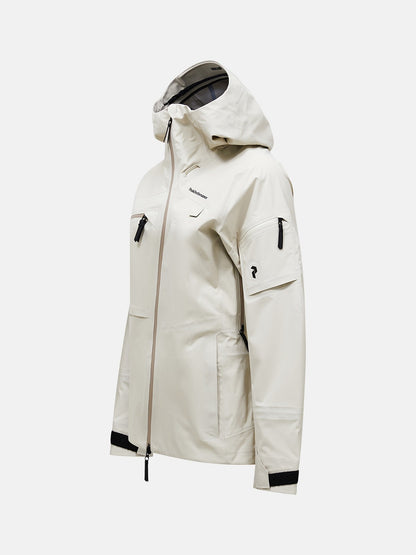 W Alpine Gore-Tex 3L Jack-SAND FOG