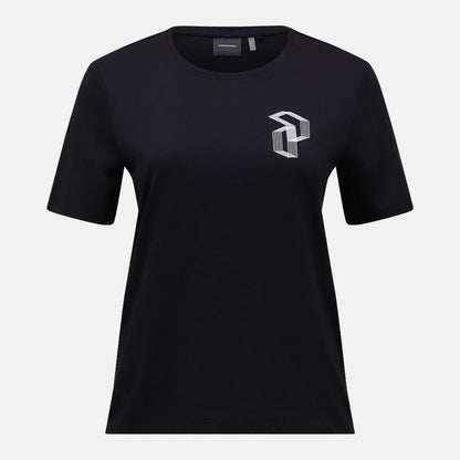 W Explore Graphic Tee-BLACK-WHITE