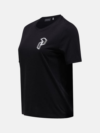 W Explore Graphic Tee-BLACK-WHITE
