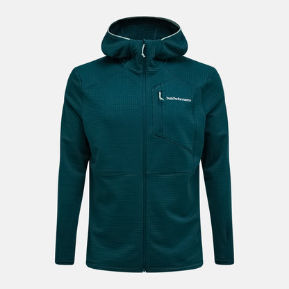 M Trail Polartec Zip Hood-PONDEROSA PINE