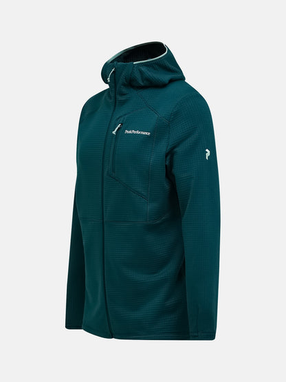 M Trail Polartec Zip Hood-PONDEROSA PINE