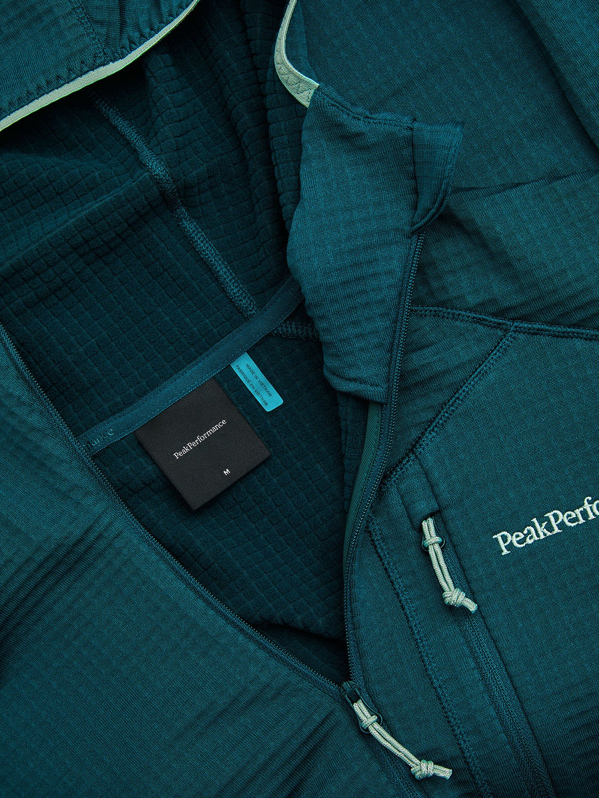 M Trail Polartec Zip Hood-PONDEROSA PINE