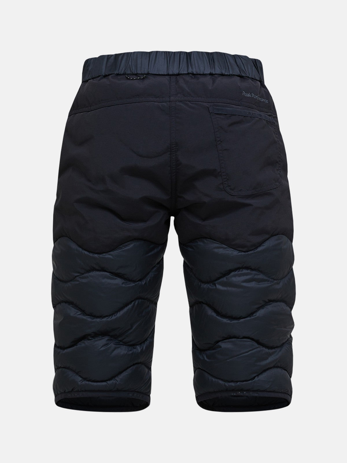 W Helium Down Shorts-BLACK
