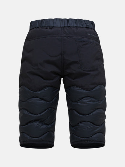 W Helium Down Shorts-BLACK