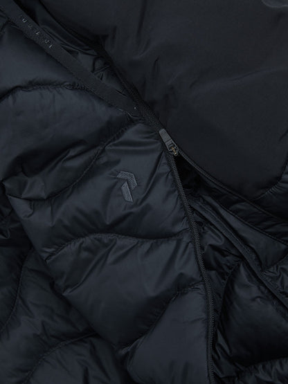 W Helium Down Shorts-BLACK