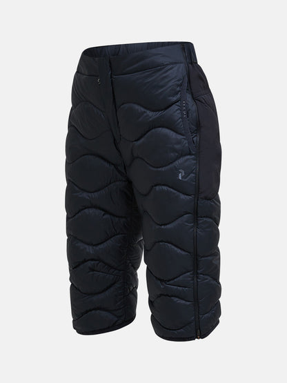 W Helium Down Shorts-BLACK