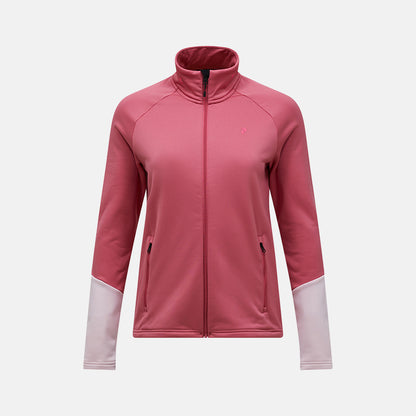 W Rider Essentials Zip Ja-MOUNTAIN BLUSH