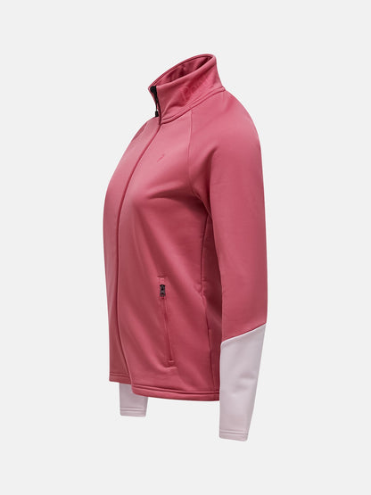 W Rider Essentials Zip Ja-MOUNTAIN BLUSH