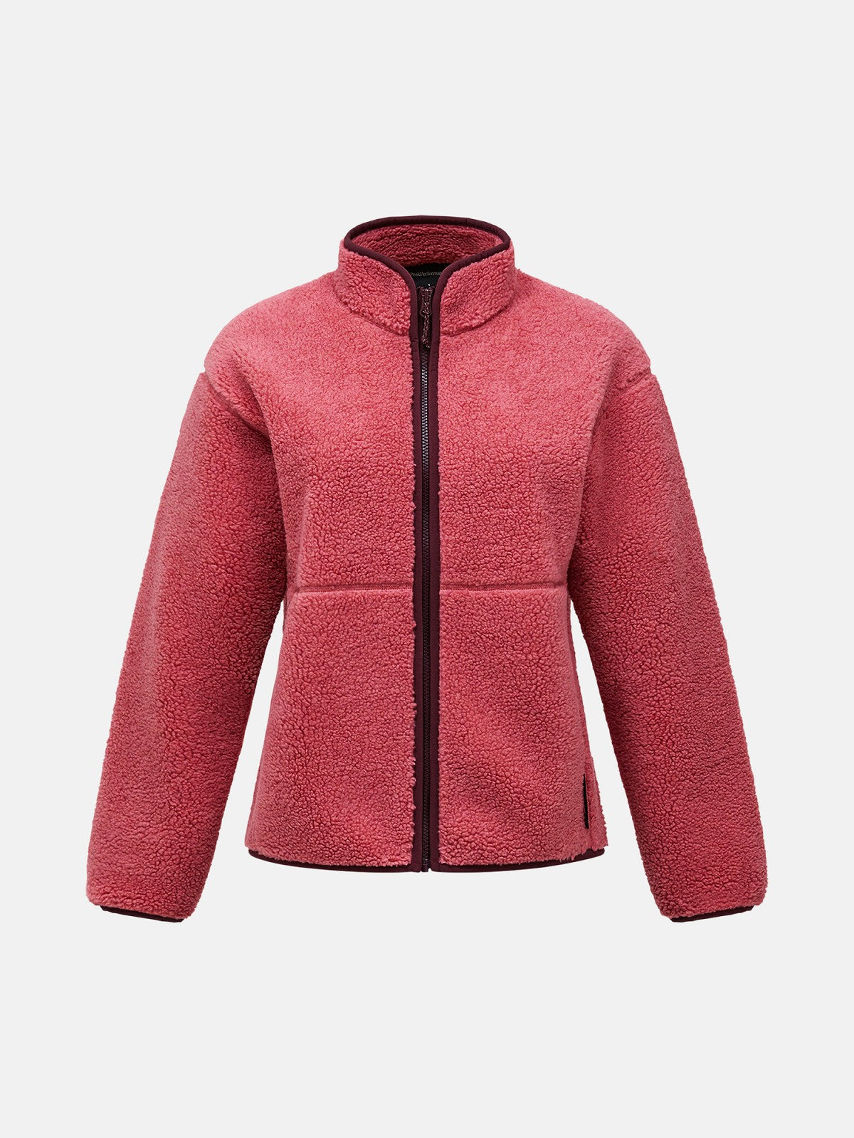 W Solid Pile Jacket-MOUNTAIN BLUSH-PORTO