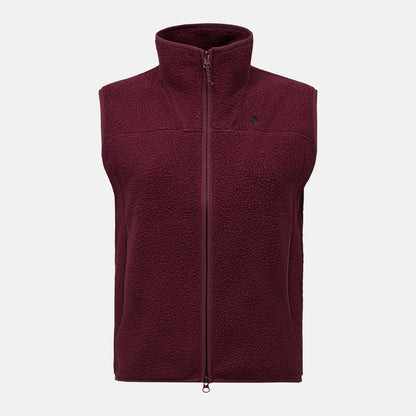 W NatureRush Pile Vest-PORTO