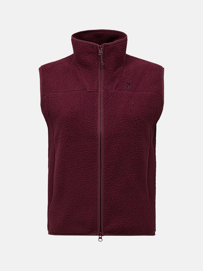 W NatureRush Pile Vest-PORTO
