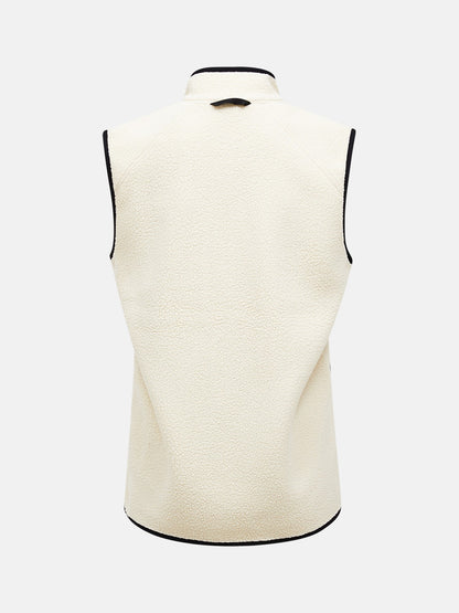 M NatureRush Pile Vest-SAND FOG