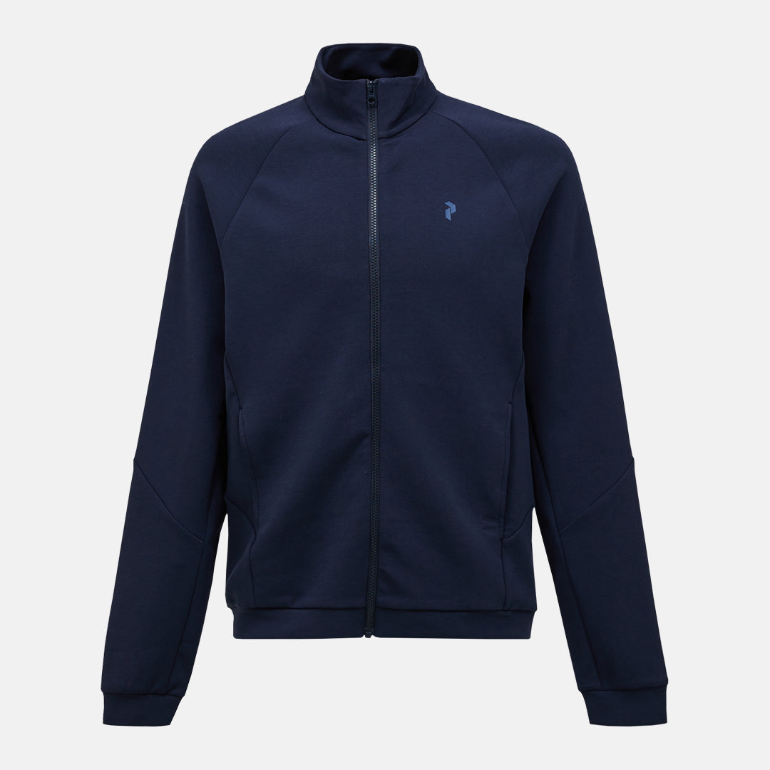 M Sportstech Full Zip-BLUE SHADOW