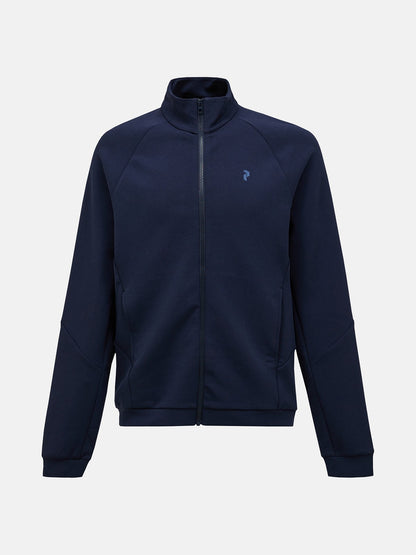 M Sportstech Full Zip-BLUE SHADOW