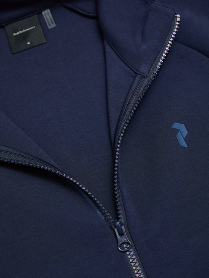 M Sportstech Full Zip-BLUE SHADOW