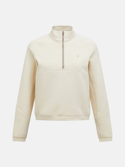 W Sportstech Half Zip-SAND FOG