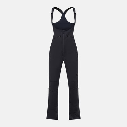 W Stretch Bib Pants-BLACK