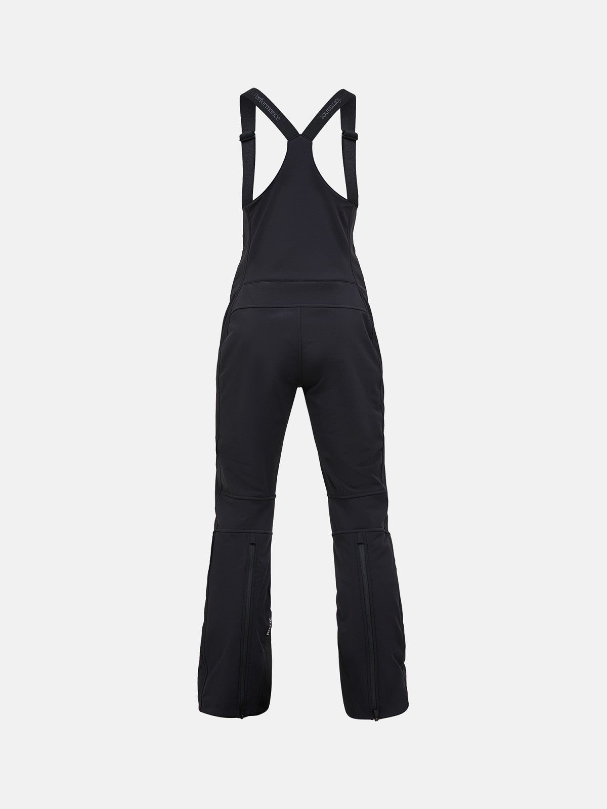 W Stretch Bib Pants-BLACK