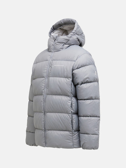 M Frost Down Puffer Jacke-Lt Grey-ANTARC