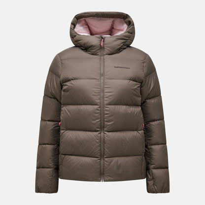 W Frost Down Puffer Jacke-Terrain Tan-FR
