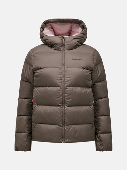 W Frost Down Puffer Jacke-Terrain Tan-FR