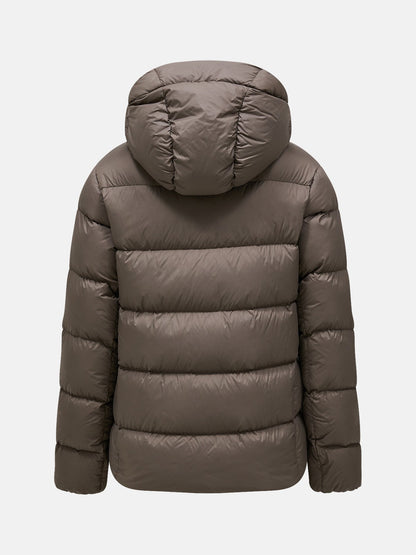 W Frost Down Puffer Jacke-Terrain Tan-FR