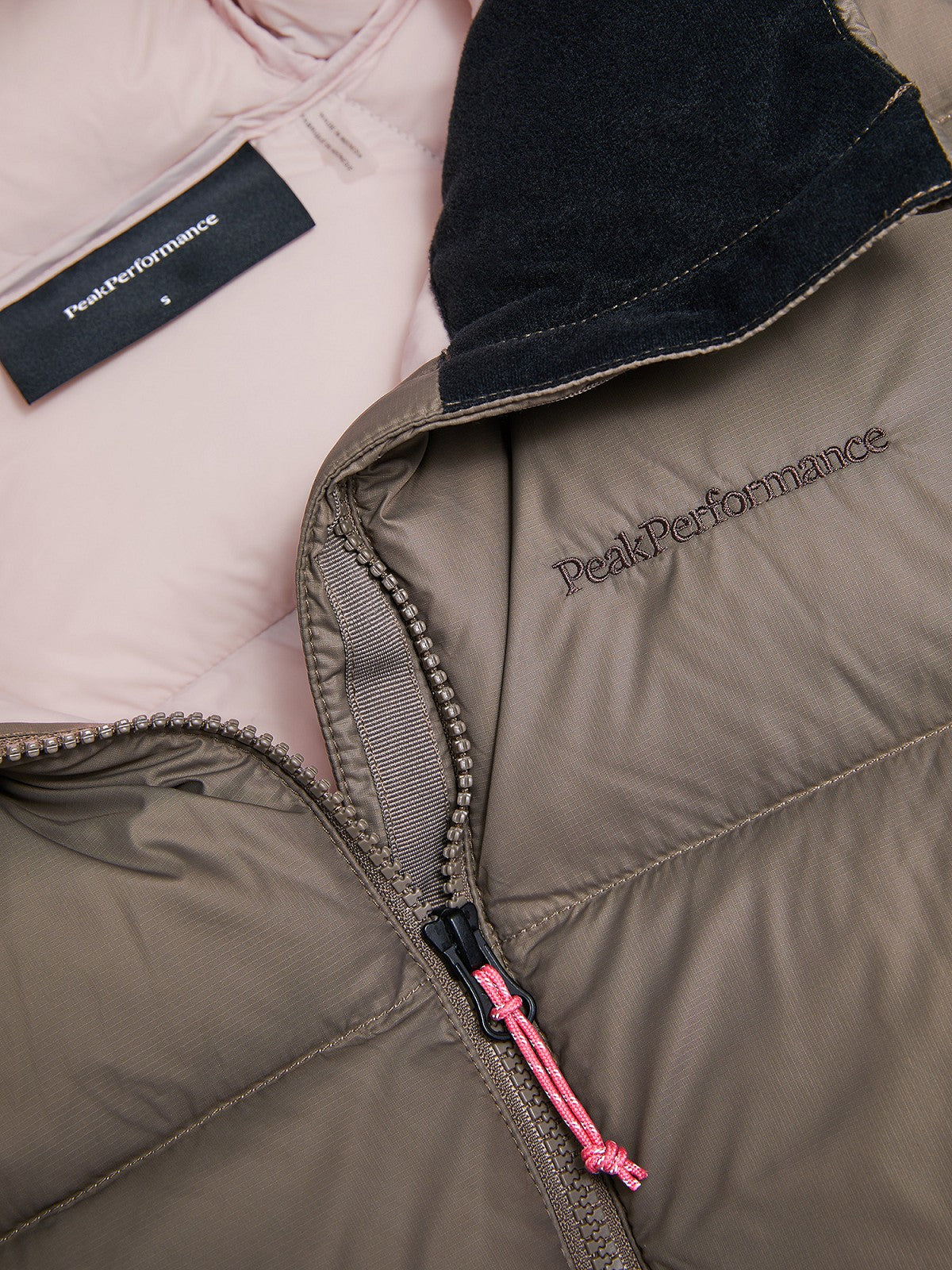 W Frost Down Puffer Jacke-Terrain Tan-FR