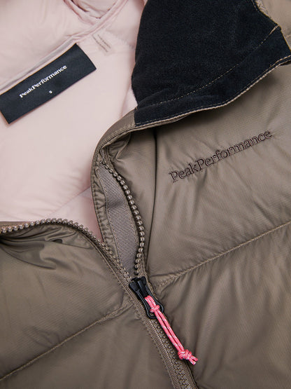 W Frost Down Puffer Jacke-Terrain Tan-FR