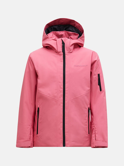 JR Maroon Insulated Jacke-MOUNTAIN BLUSH