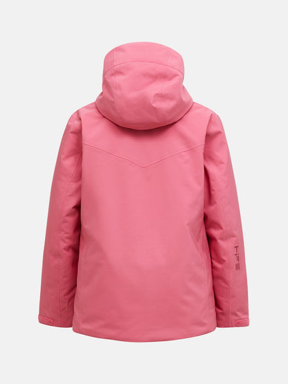 JR Maroon Insulated Jacke-MOUNTAIN BLUSH