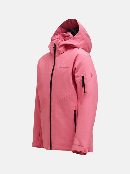 JR Maroon Insulated Jacke-MOUNTAIN BLUSH