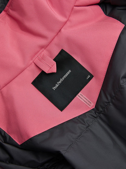 JR Maroon Insulated Jacke-MOUNTAIN BLUSH