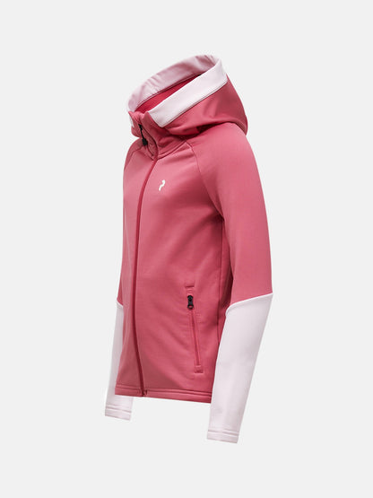 Jr Rider Essentials Zip H-MOUNTAIN BLUSH