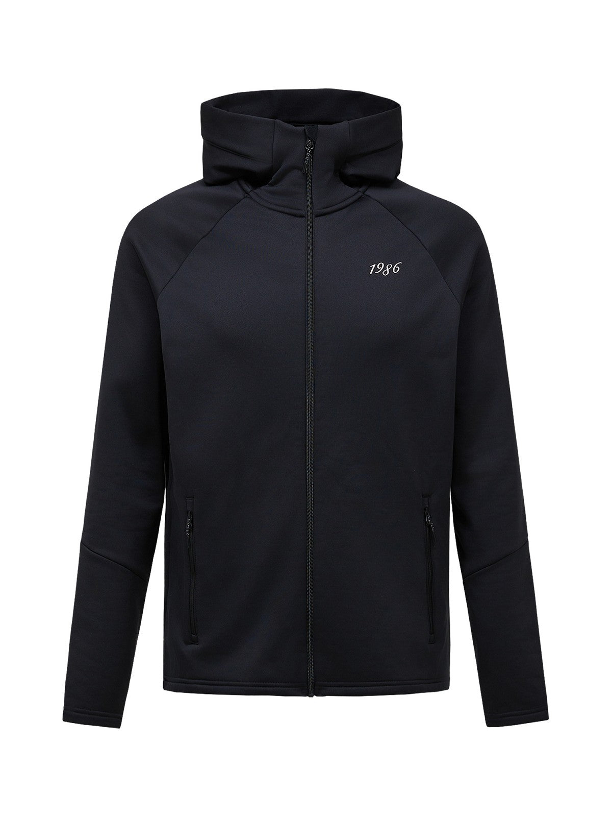 M 40Y Rider Zip Hood-BLACK