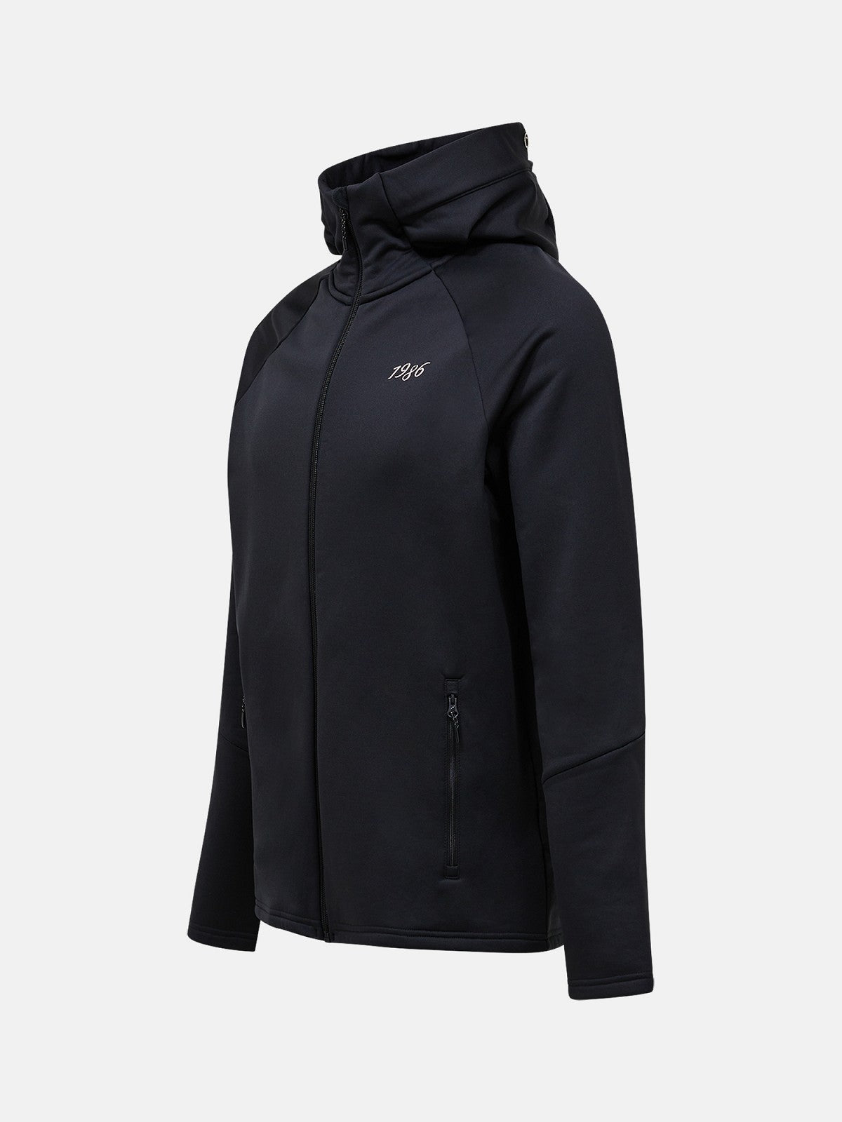 M 40Y Rider Zip Hood-BLACK