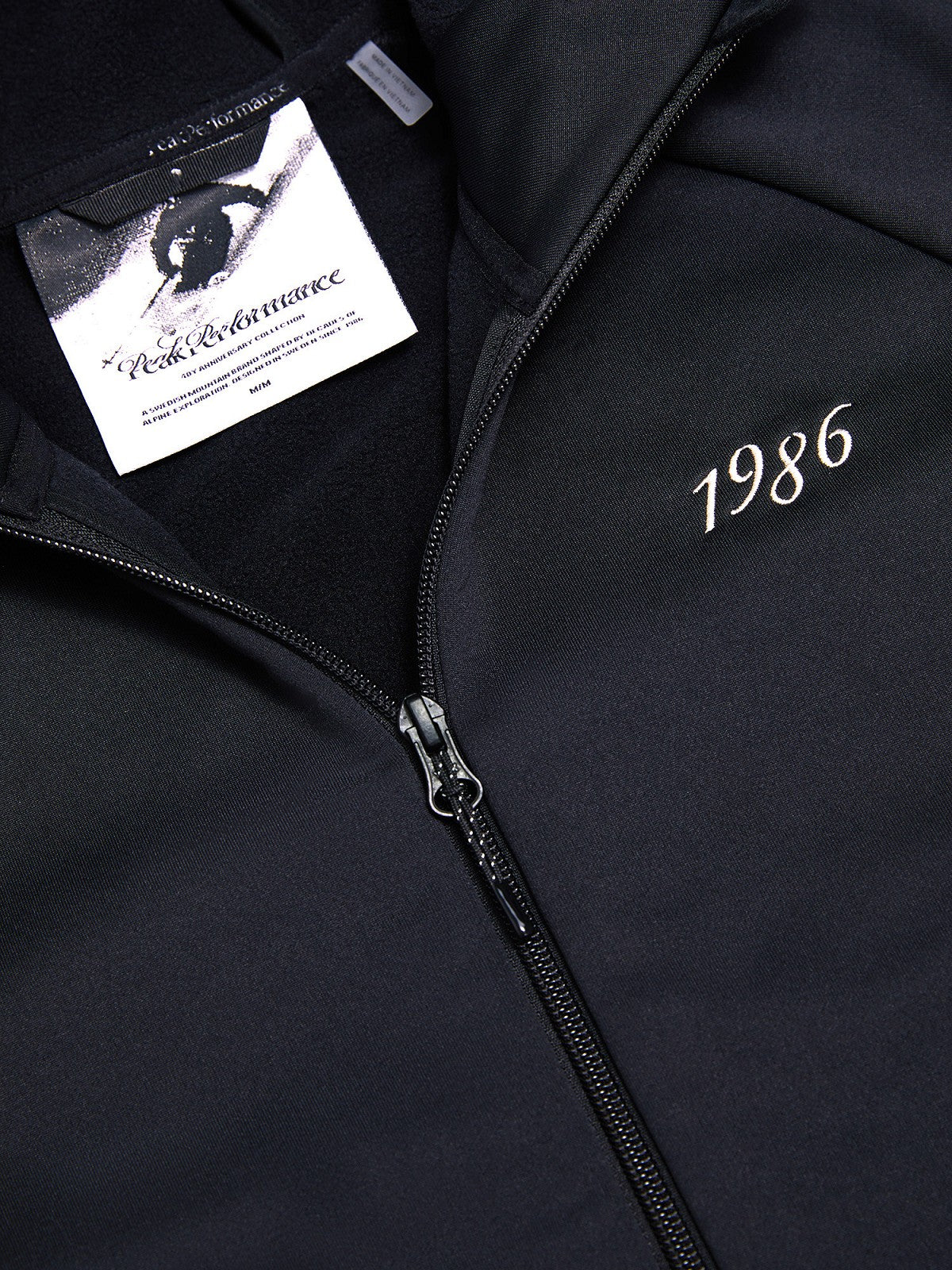M 40Y Rider Zip Hood-BLACK