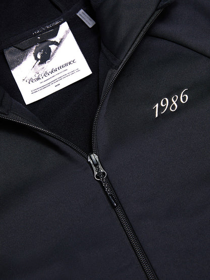 M 40Y Rider Zip Hood-BLACK