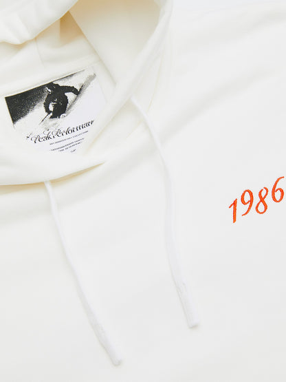 W 40Y Graphic Hood-OFFWHITE