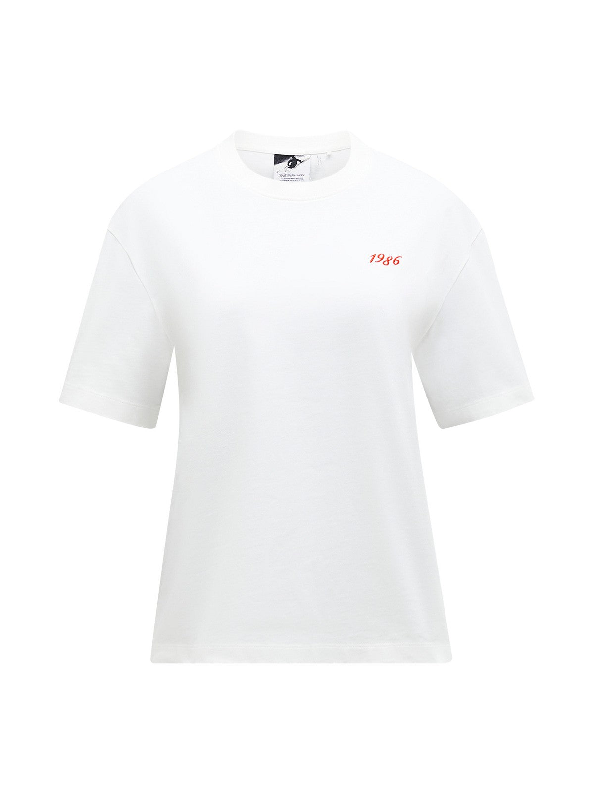 W 40Y Graphic Tee-OFFWHITE