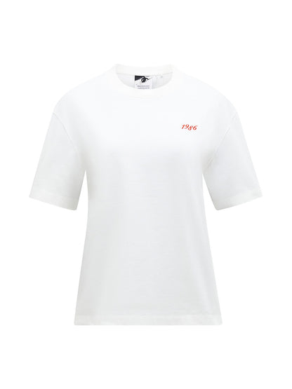 W 40Y Graphic Tee-OFFWHITE