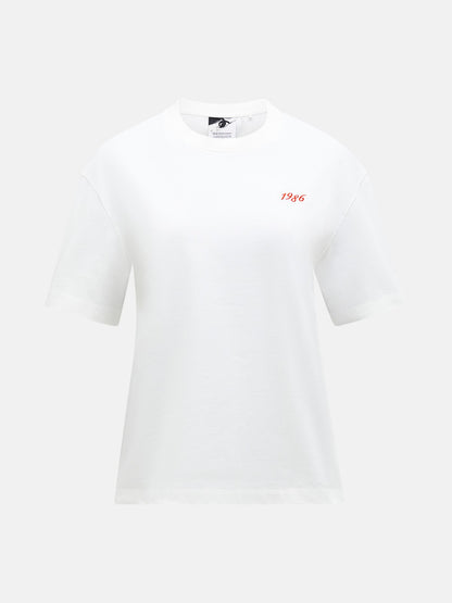 W 40Y Graphic Tee-OFFWHITE