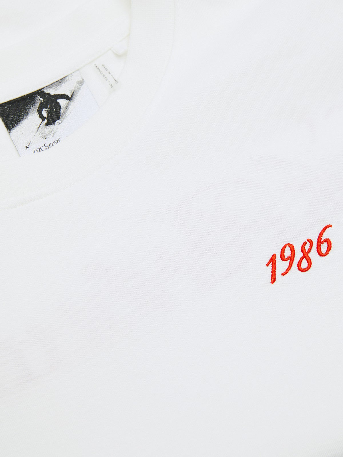 W 40Y Graphic Tee-OFFWHITE