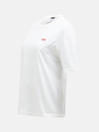 W 40Y Graphic Tee-OFFWHITE