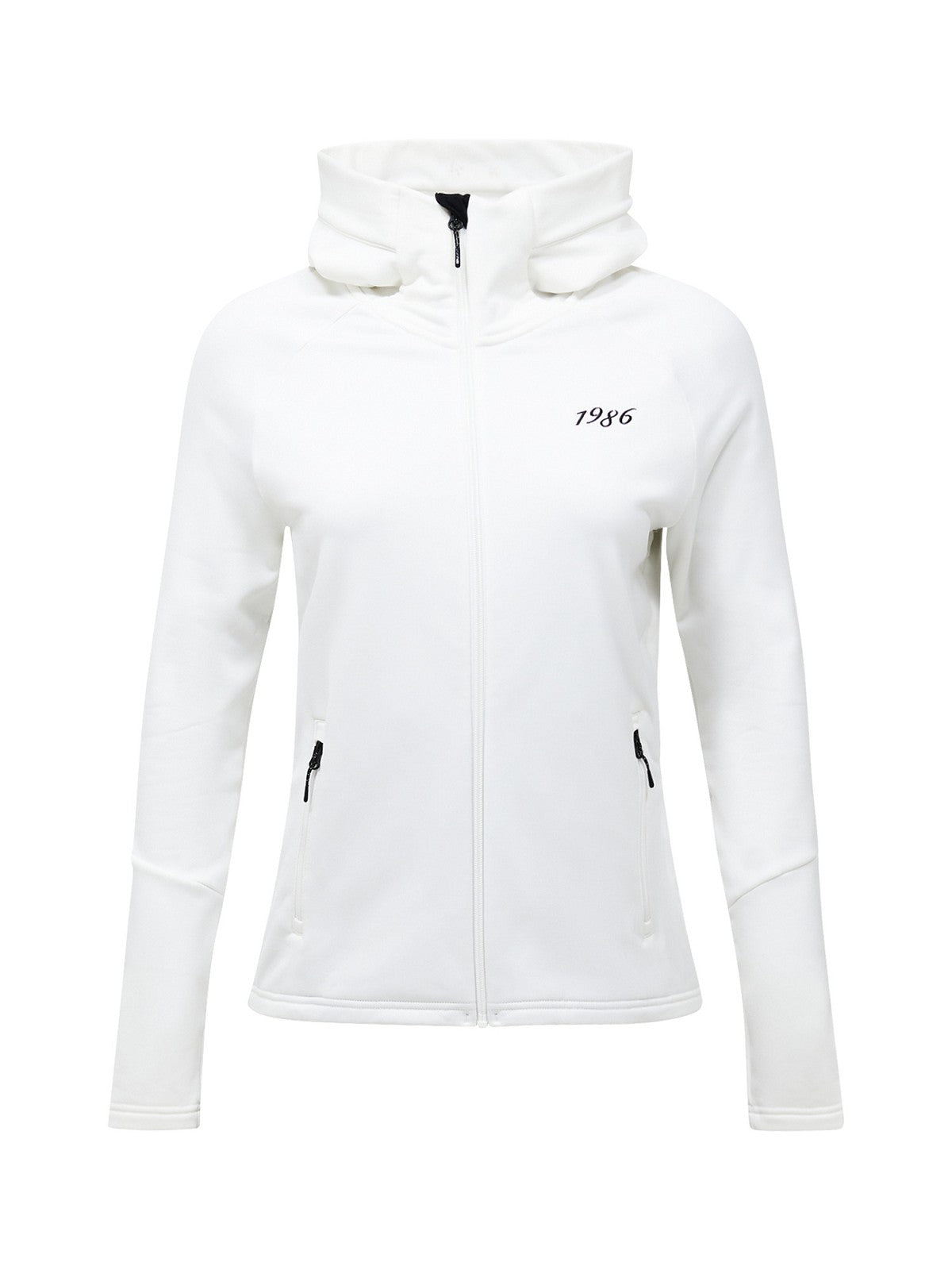 W 40Y Rider Zip Hood-OFFWHITE